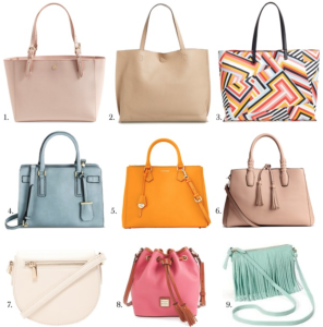 Favorite Spring Purses - My Styled Life