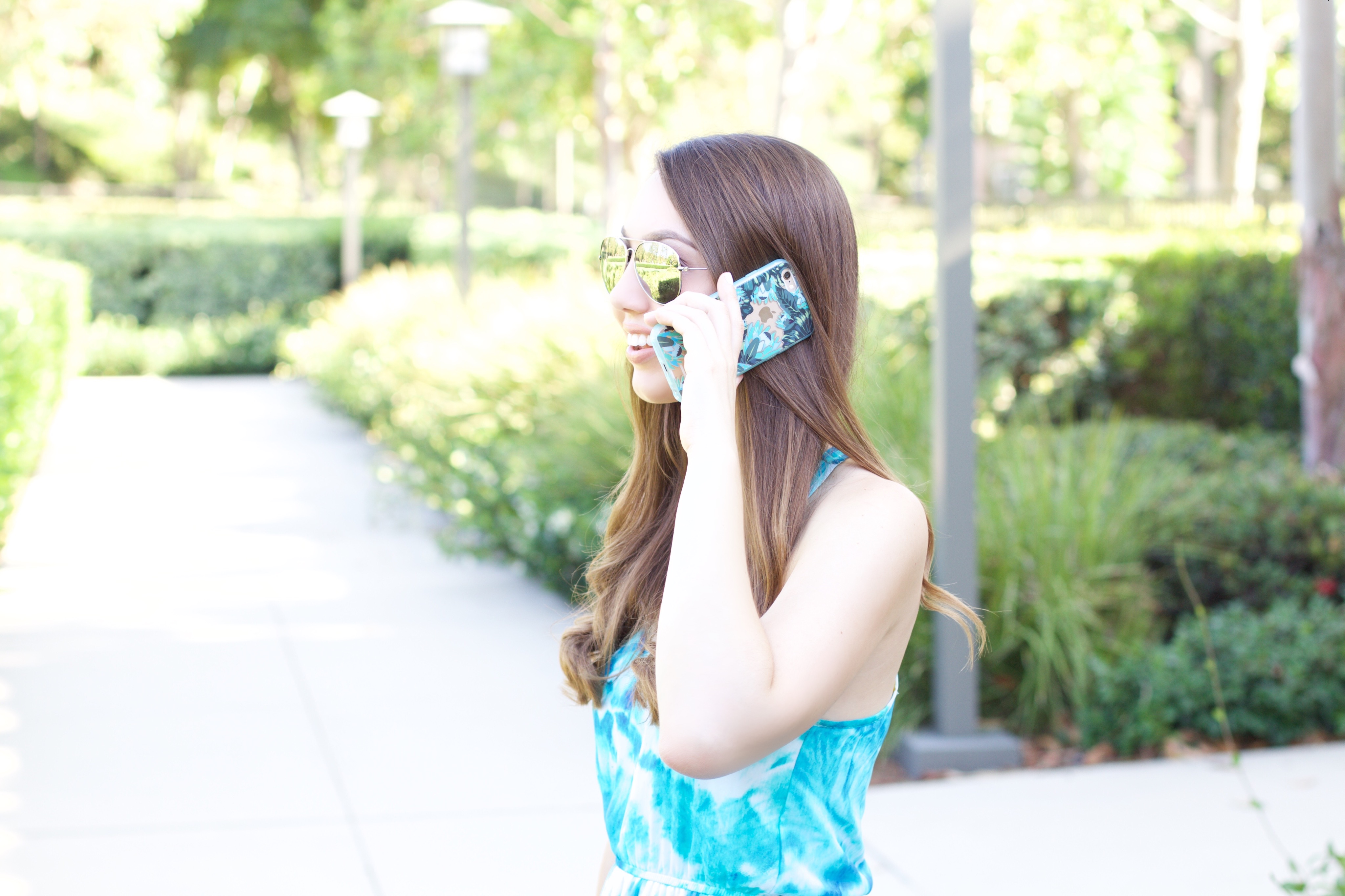 aqua maxi dress - my styled life