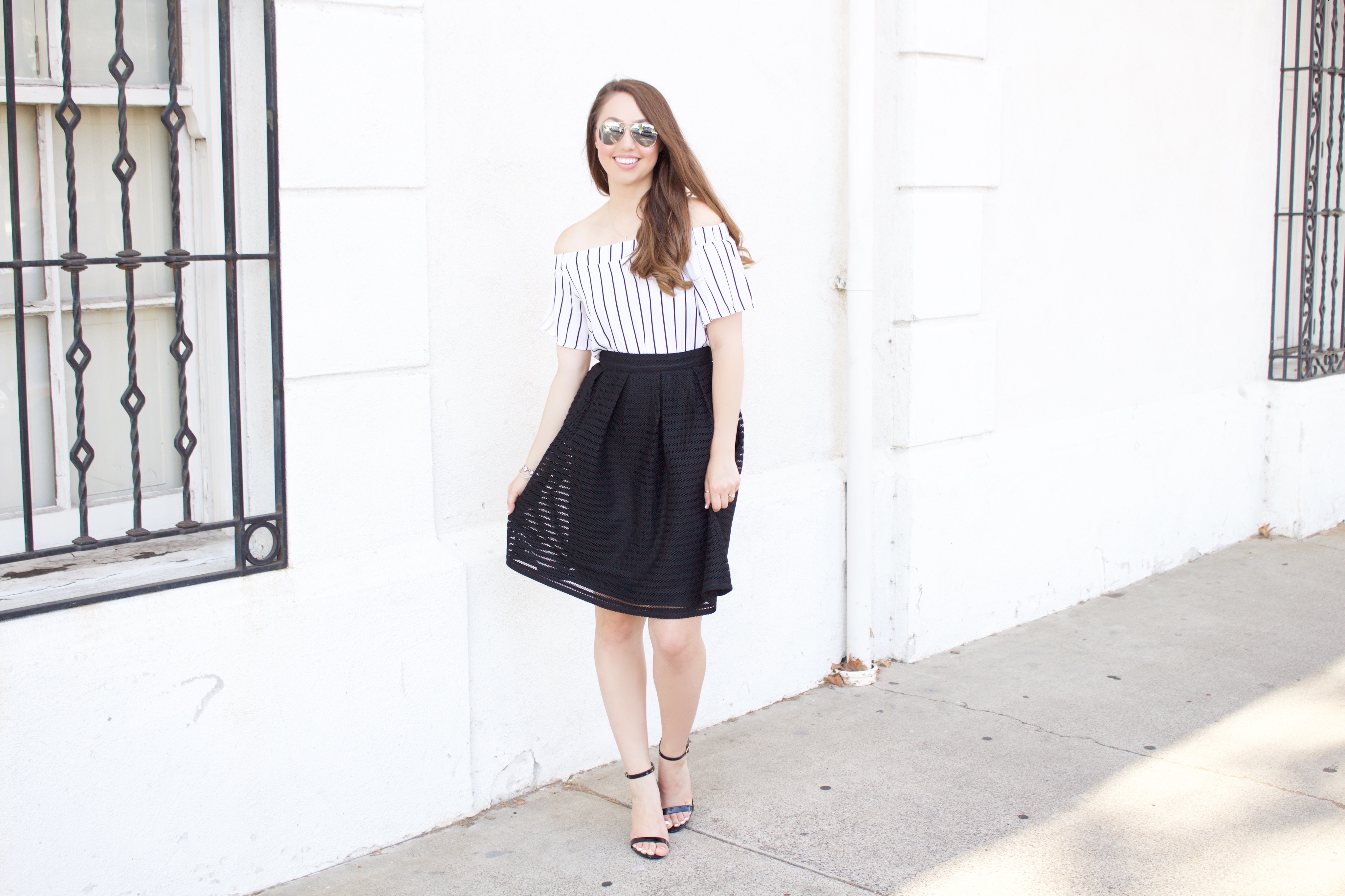 black midi skirt forever 21 - My Styled Life