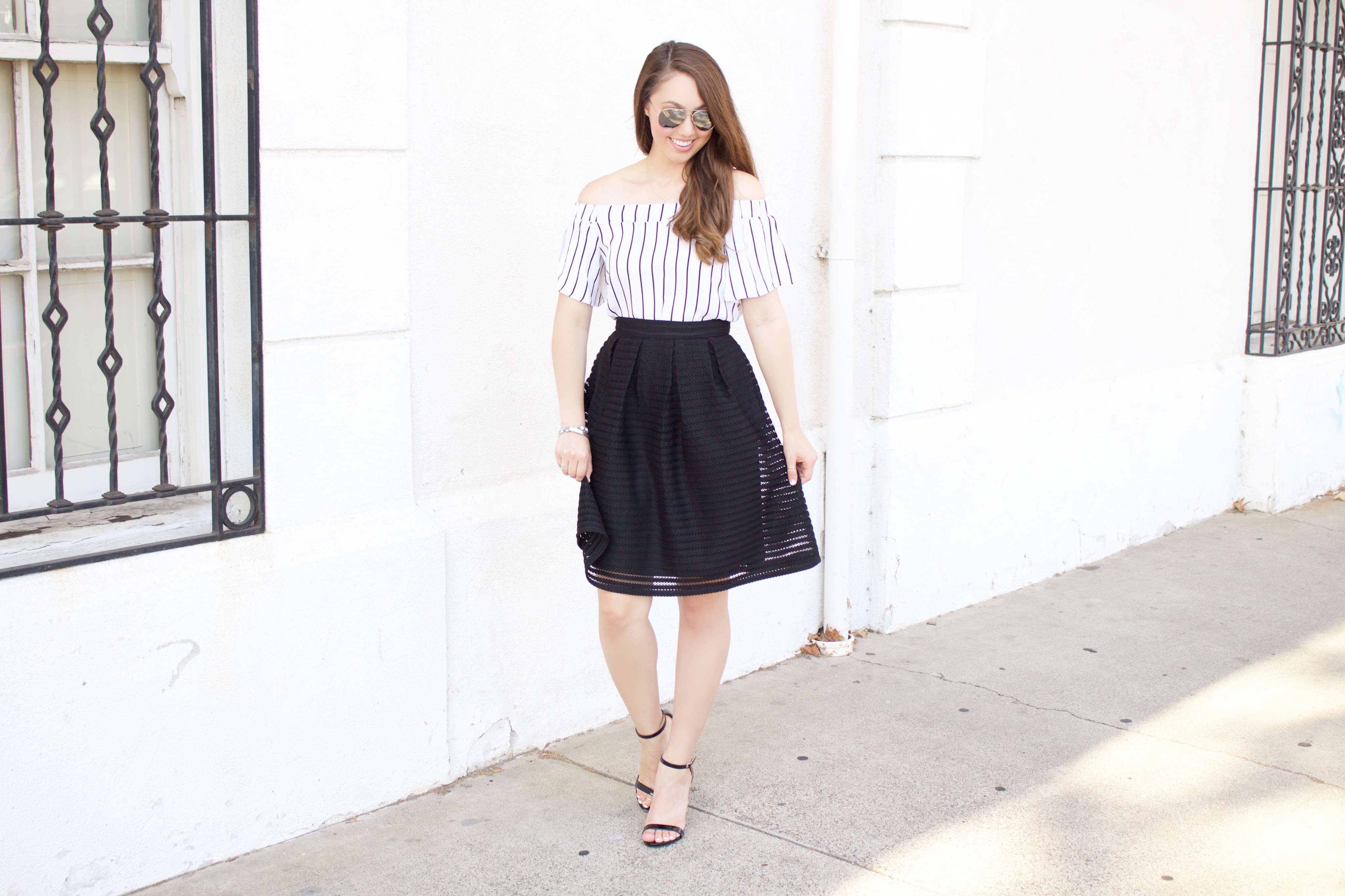 affordable black midi skirt - My Styled Life