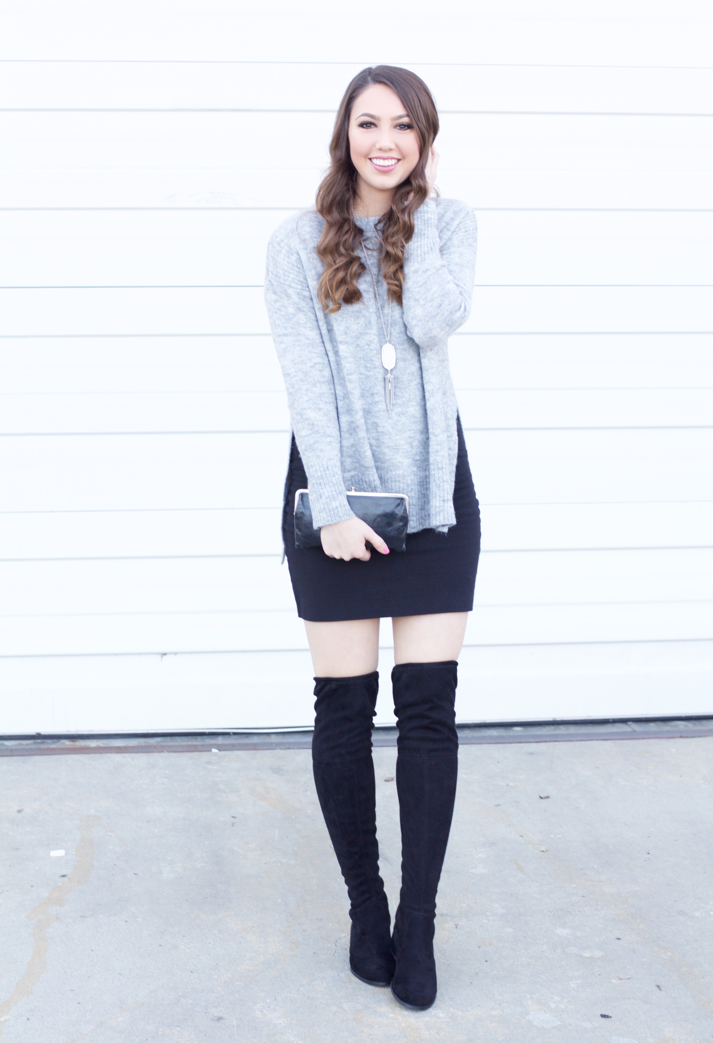 over the knee boots outfits