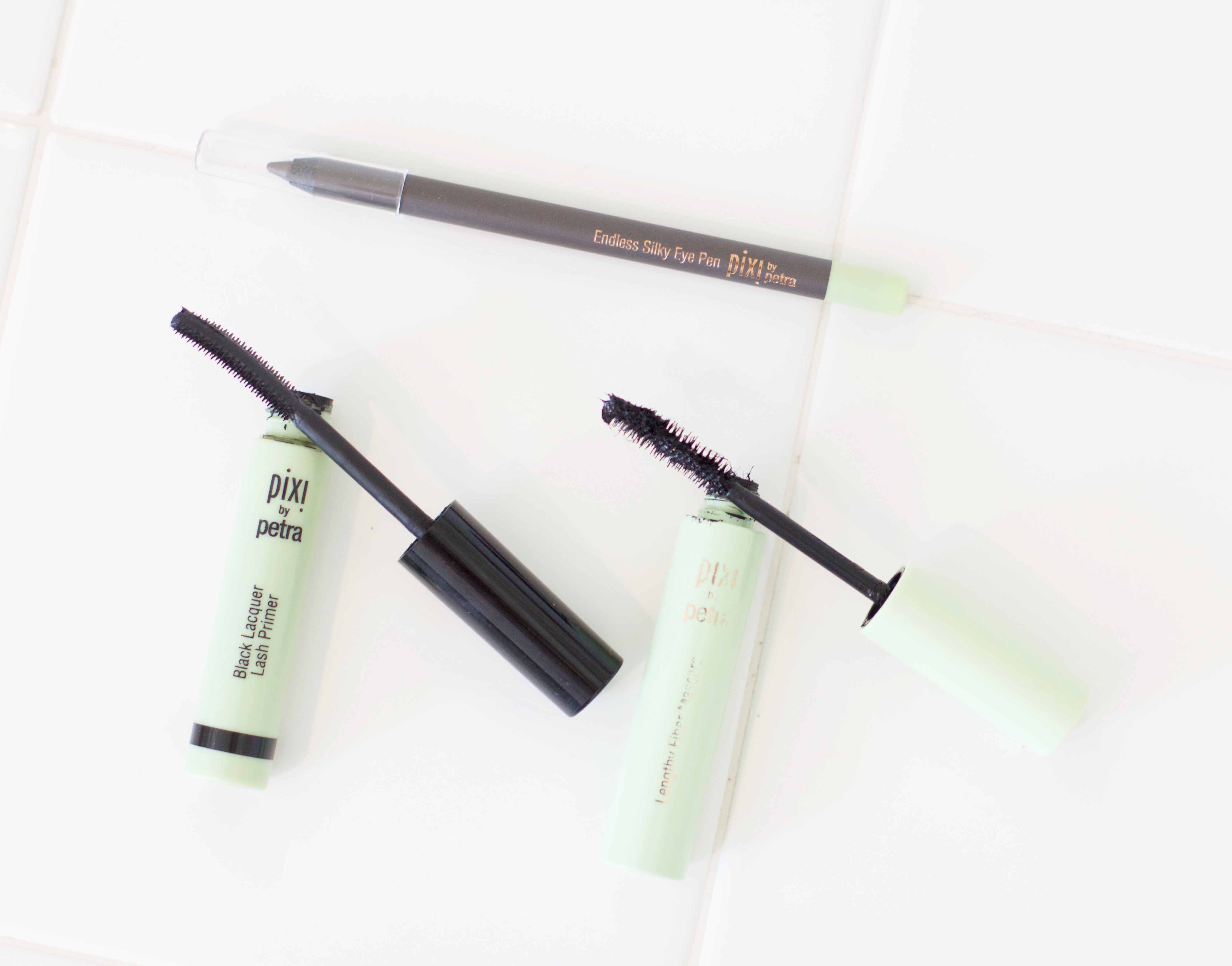 pixi mascara review lengthy fiber, lash primer