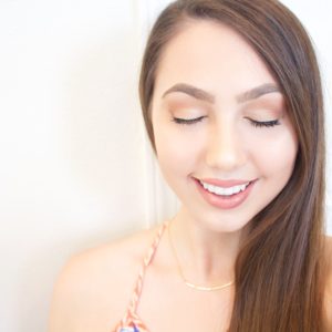 glow makeup look