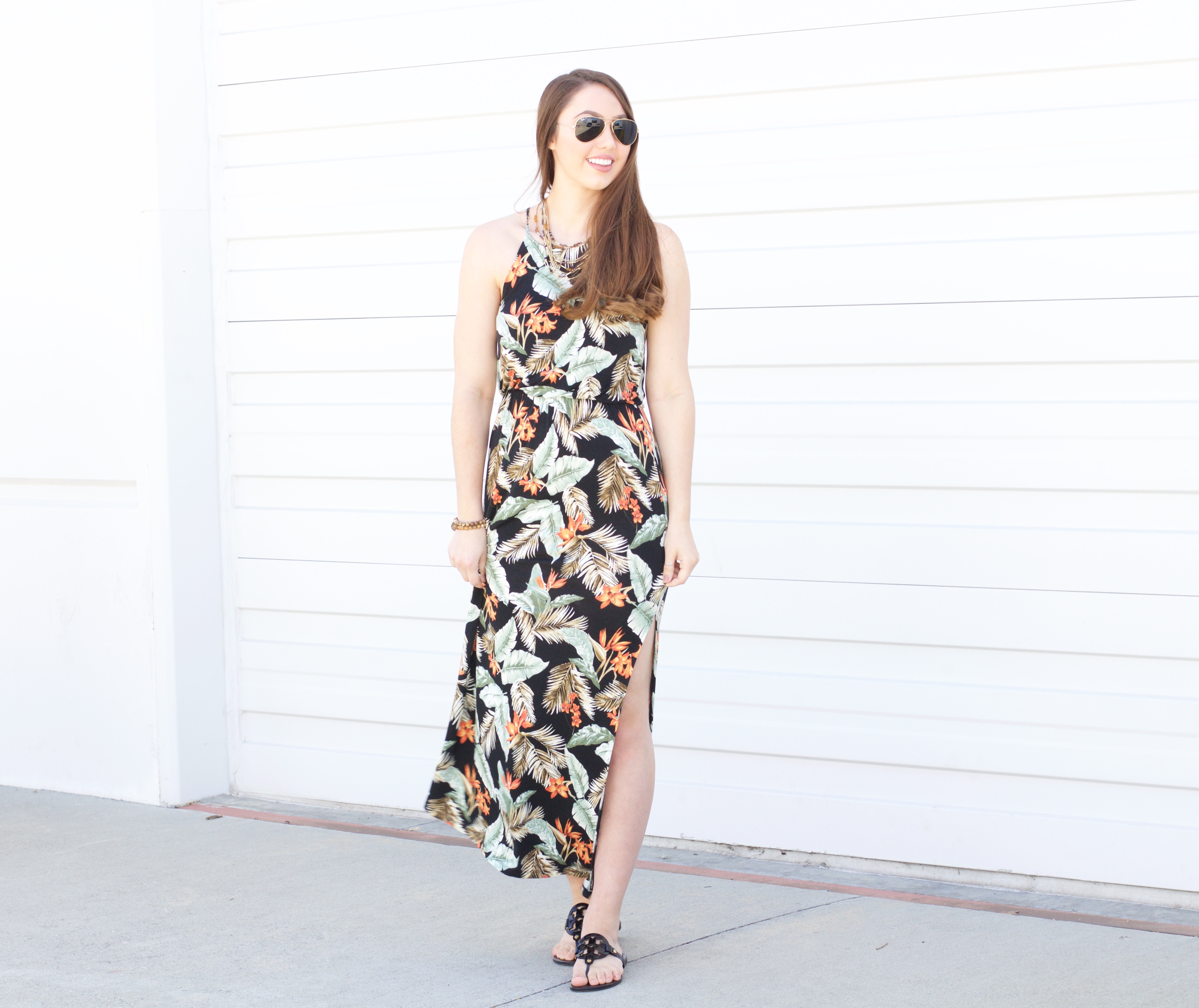 Beat the Back-to-School Blues with a Hawaiian Maxi Dress