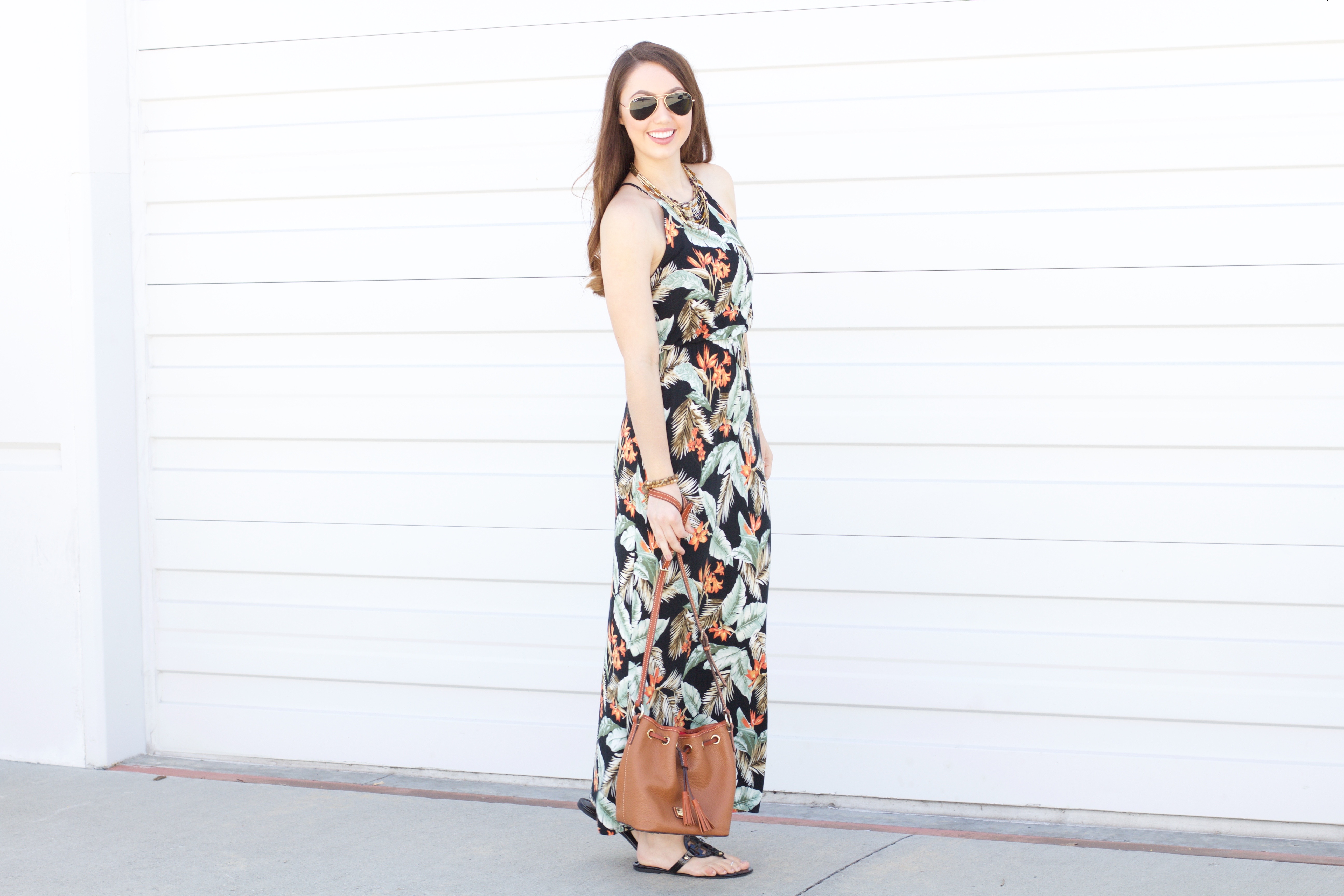 Beat the Back-to-School Blues with a Hawaiian Maxi Dress