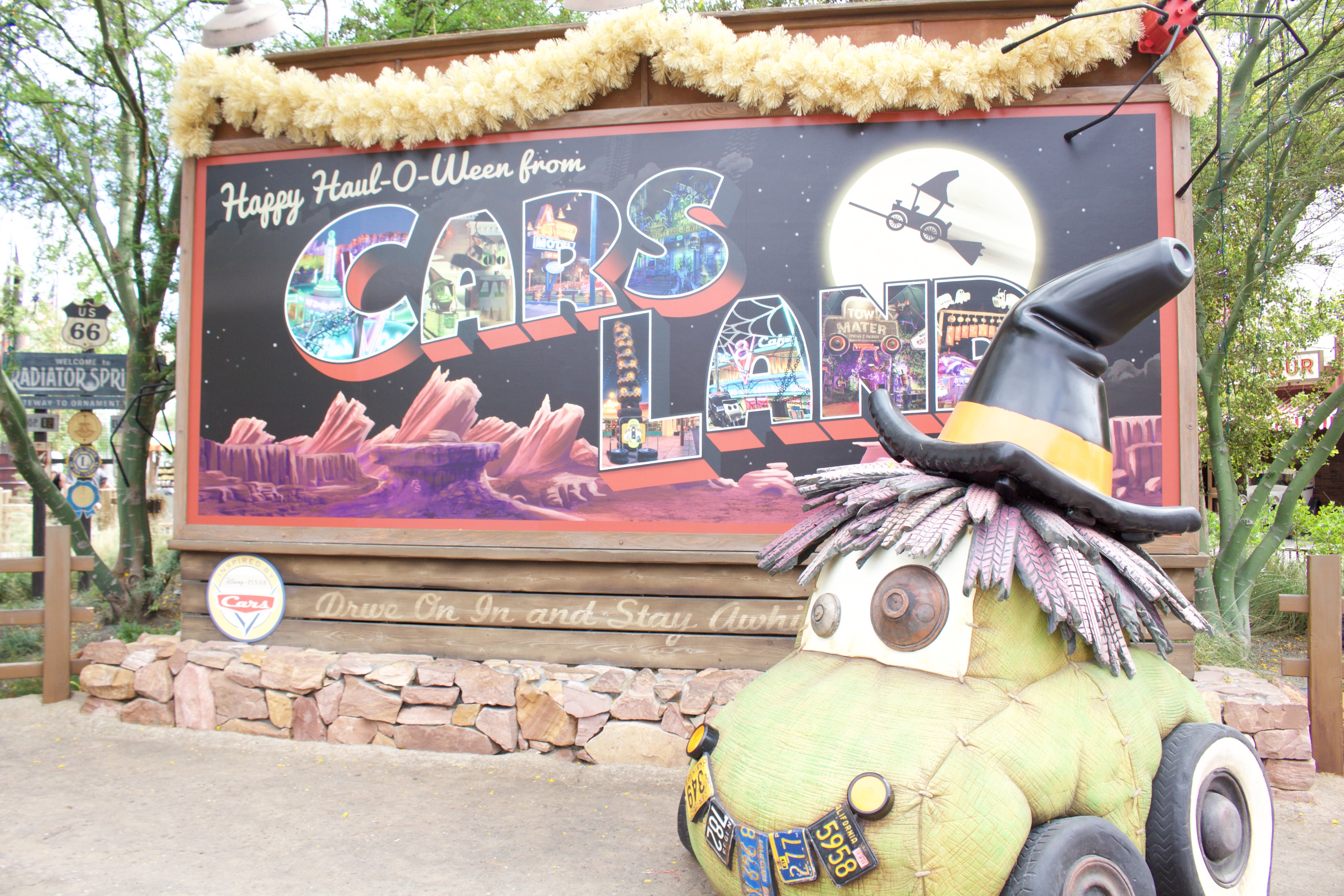 Cars Land Halloween