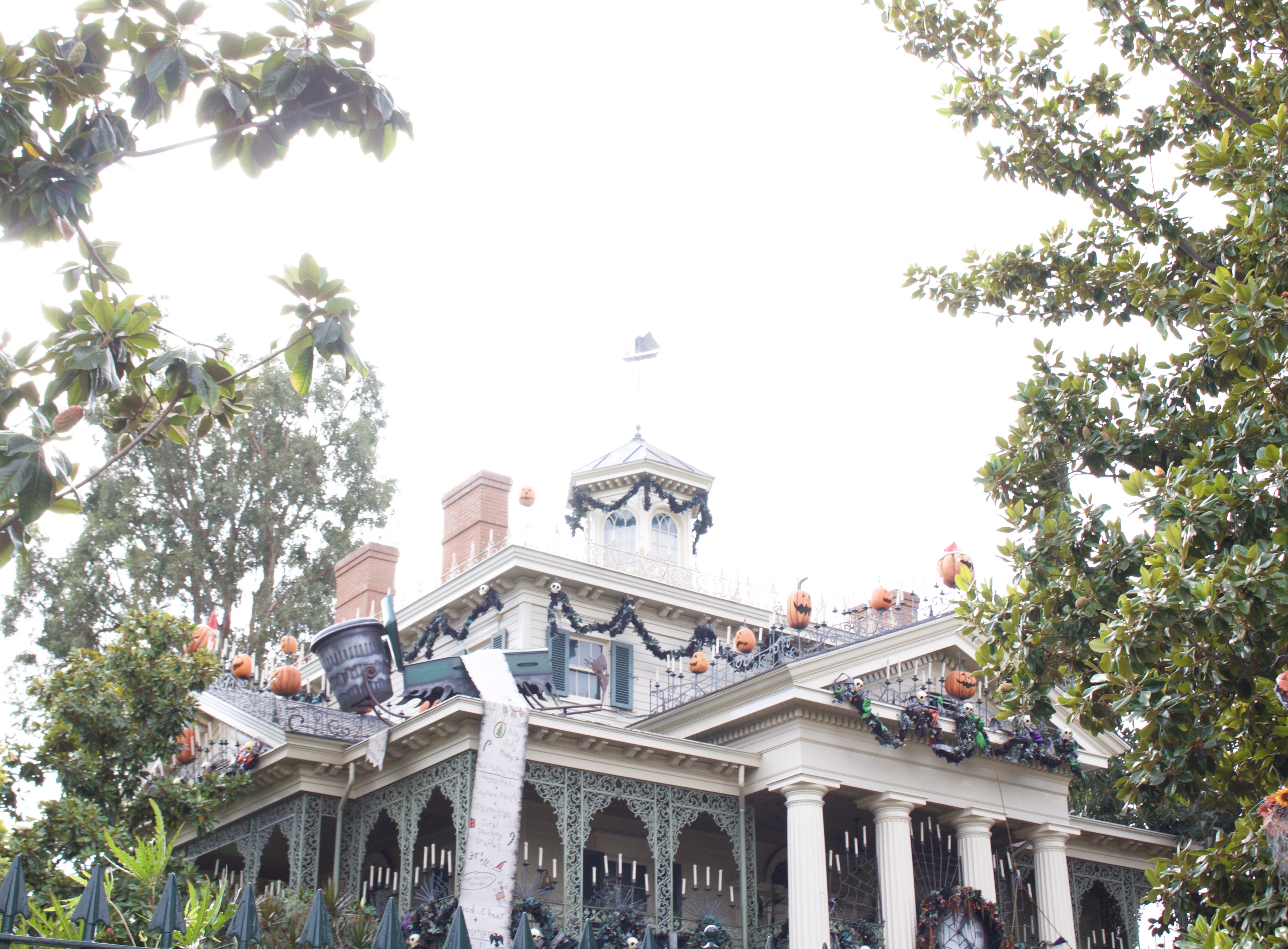 attractions decorated for halloween at disneyland + California Adventure 2017