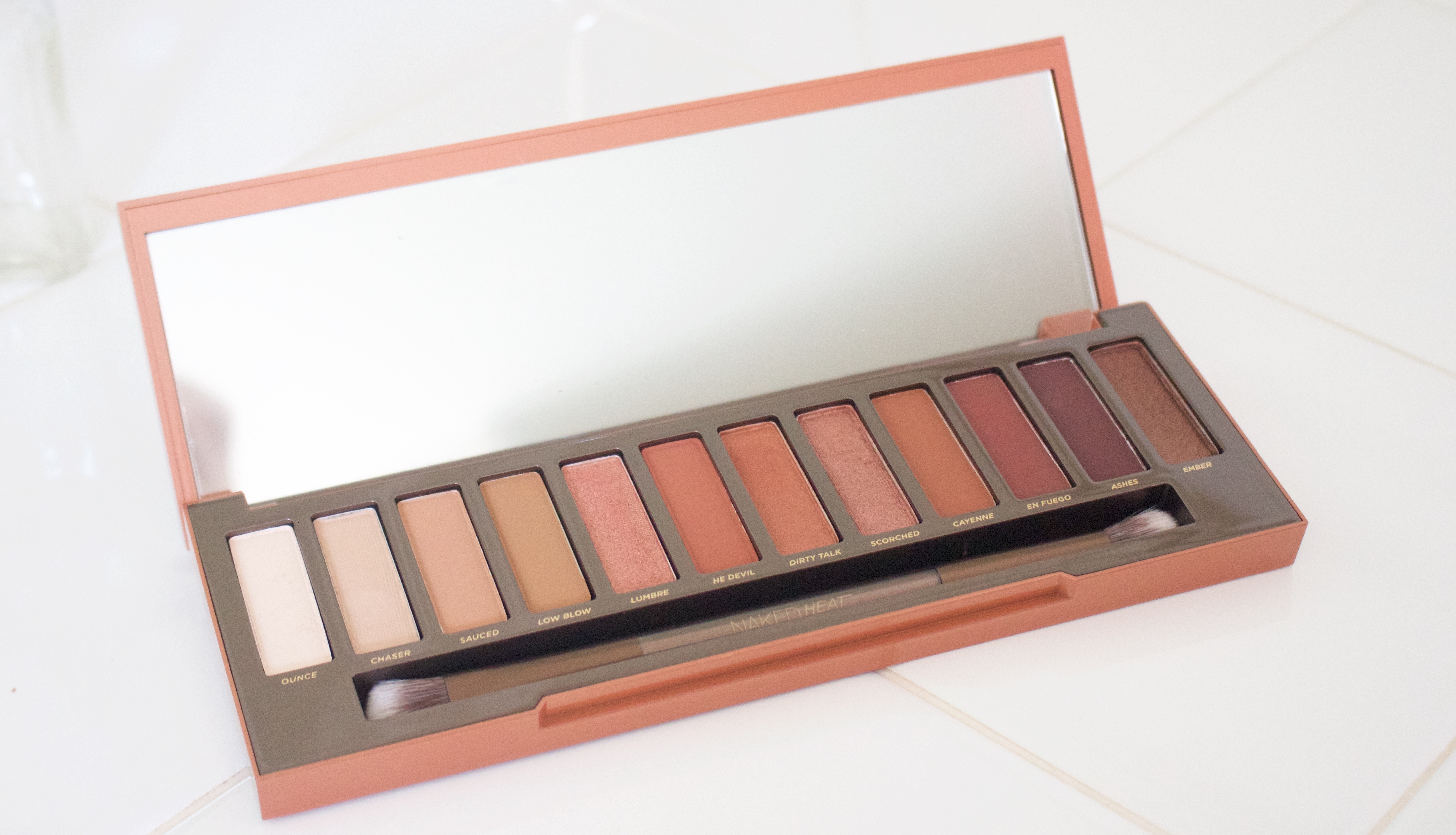 urban decay naked heat palette review