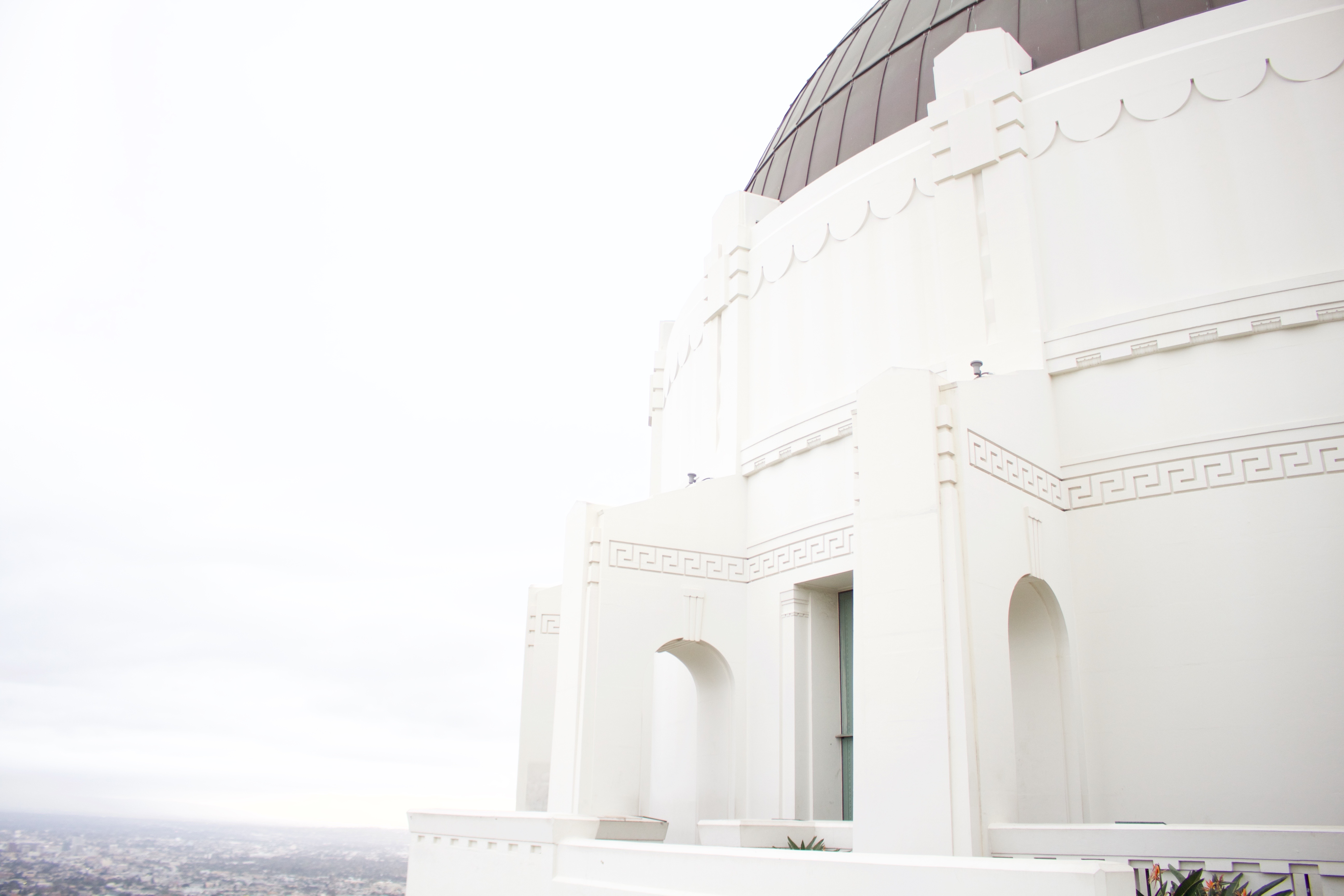 view from Griffith Observatory
