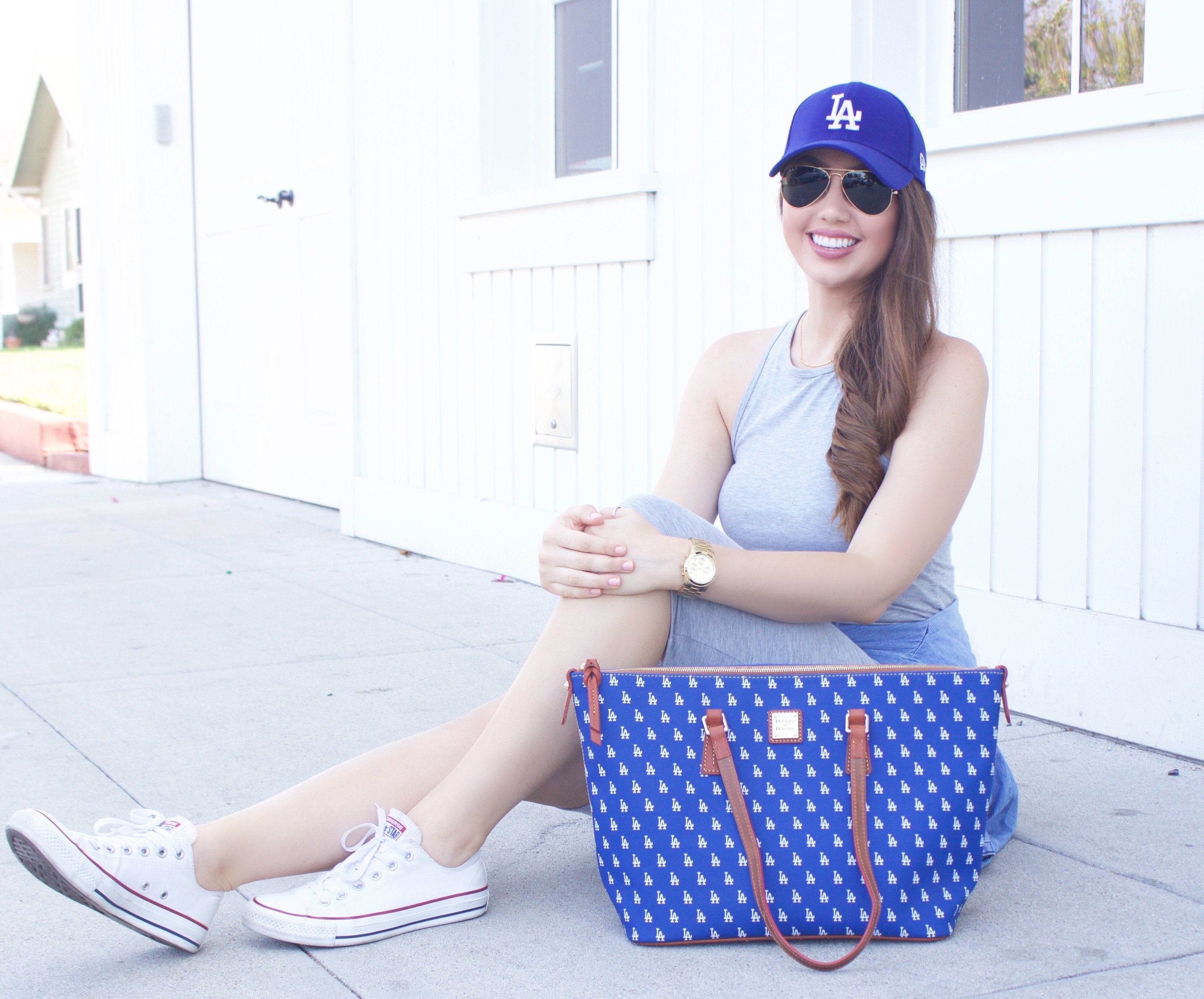 what to wear to a dodgers game - My Styled Life