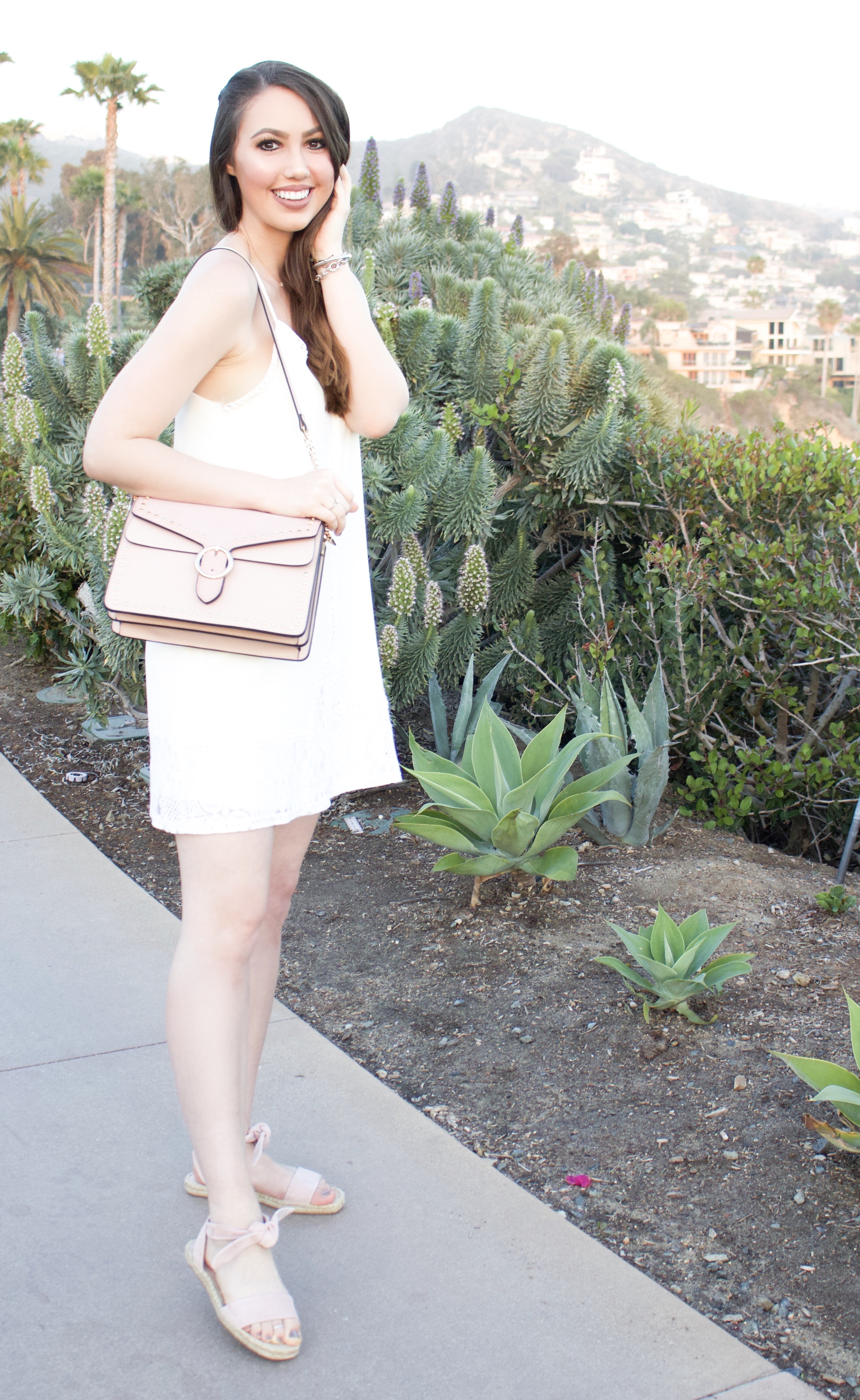 cute white summer dress