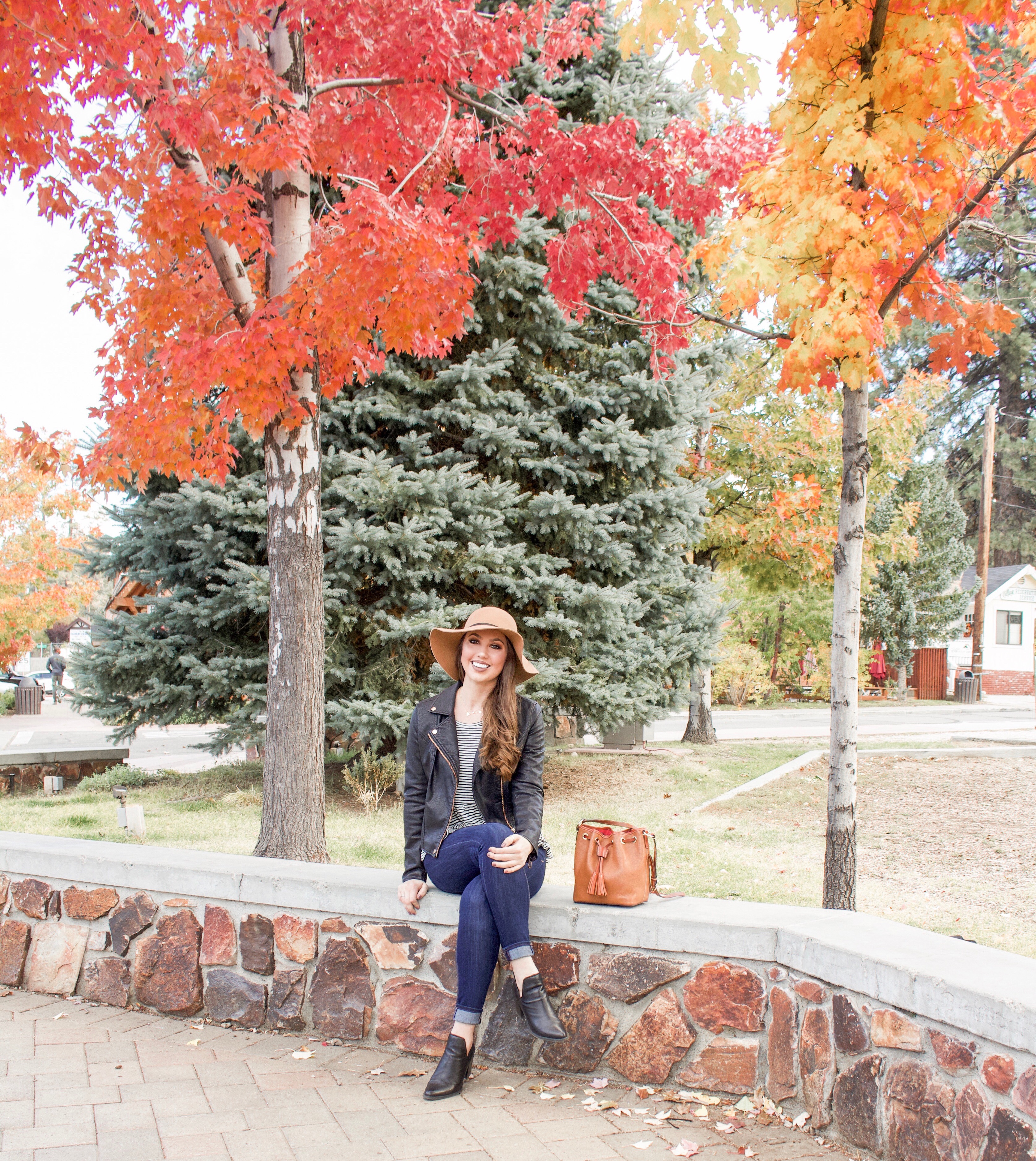 Big Bear Lake in the fall