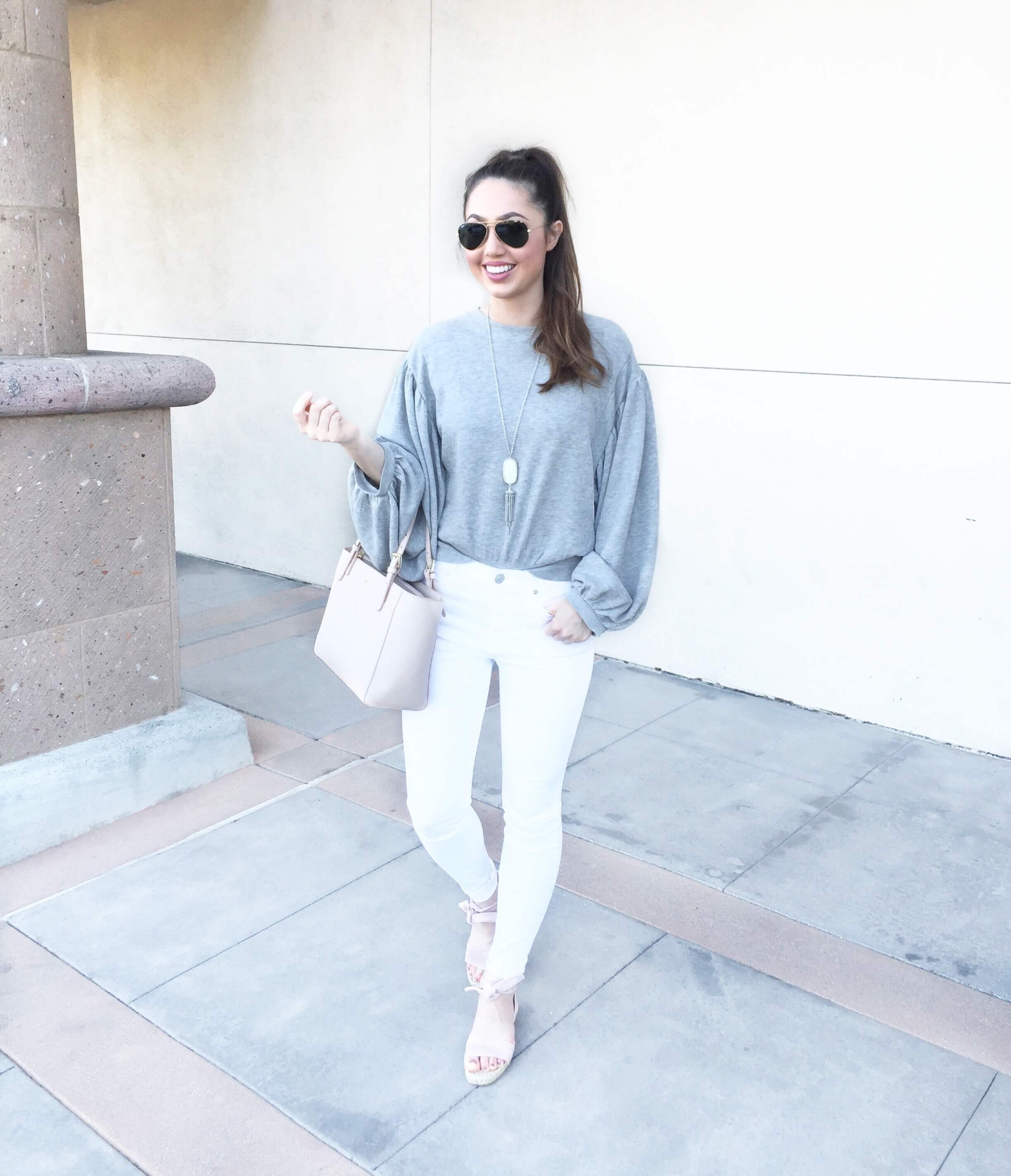 flattering white jeans women under $50