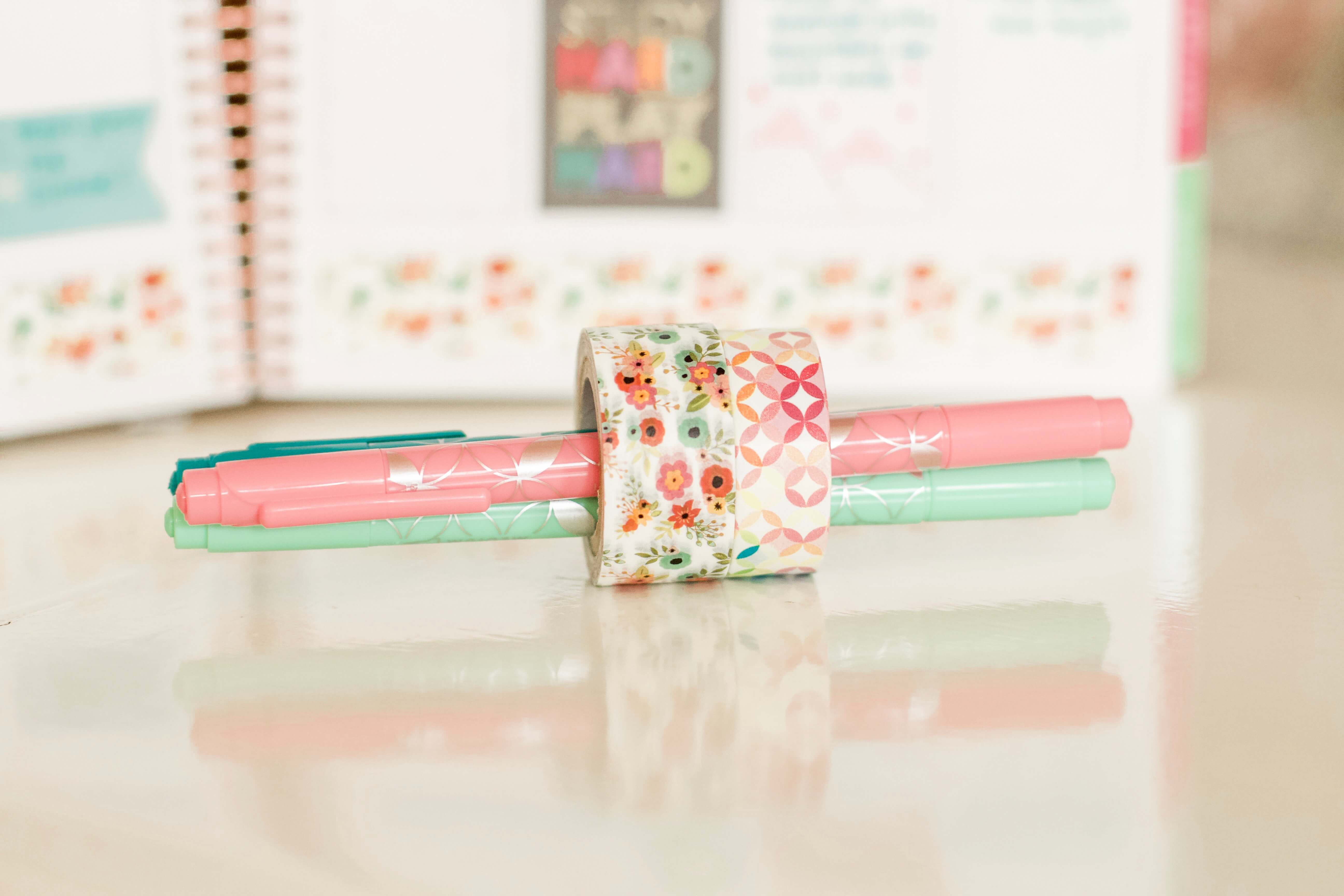 washi tape for LifePlanner Erin Condren