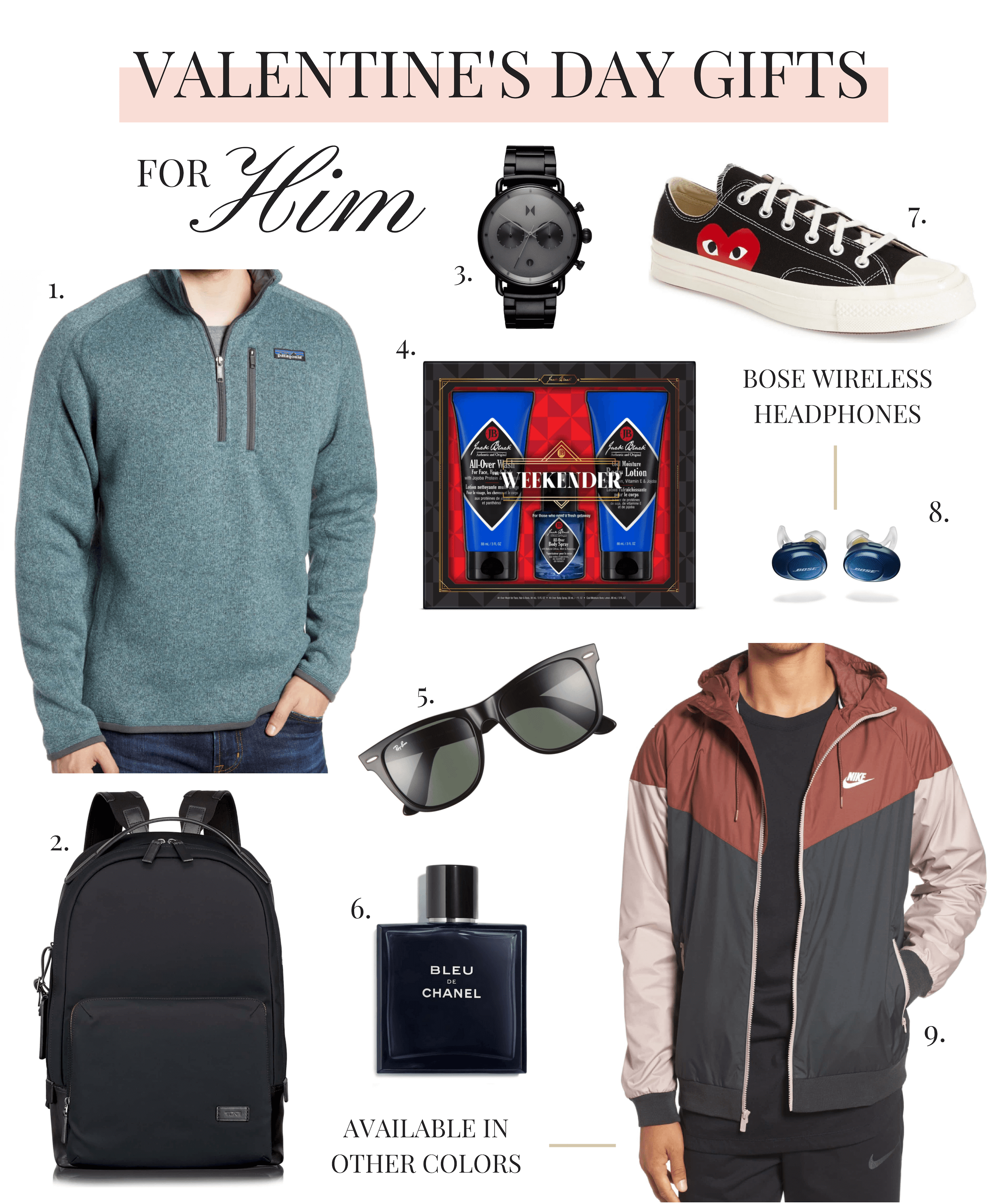 2019 valentine's best sale gifts for him