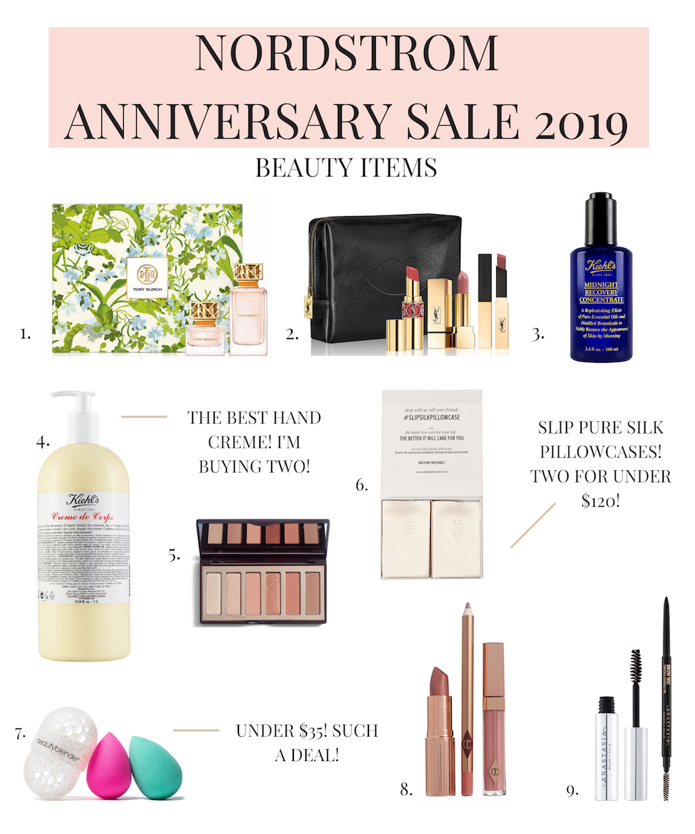 NORDSTROM anniversary sale 2019 beauty products