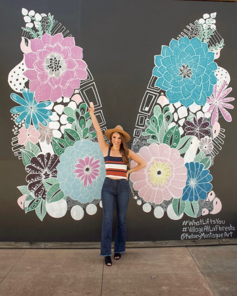 Kelsey Montague What Lifts You brea Mural