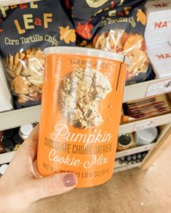 Trader Joe's pumpkin chocoloate chunk oatmeal cookie mix