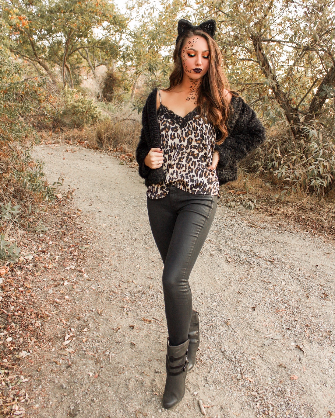 Leopard Print Tights - Halloween Costumes