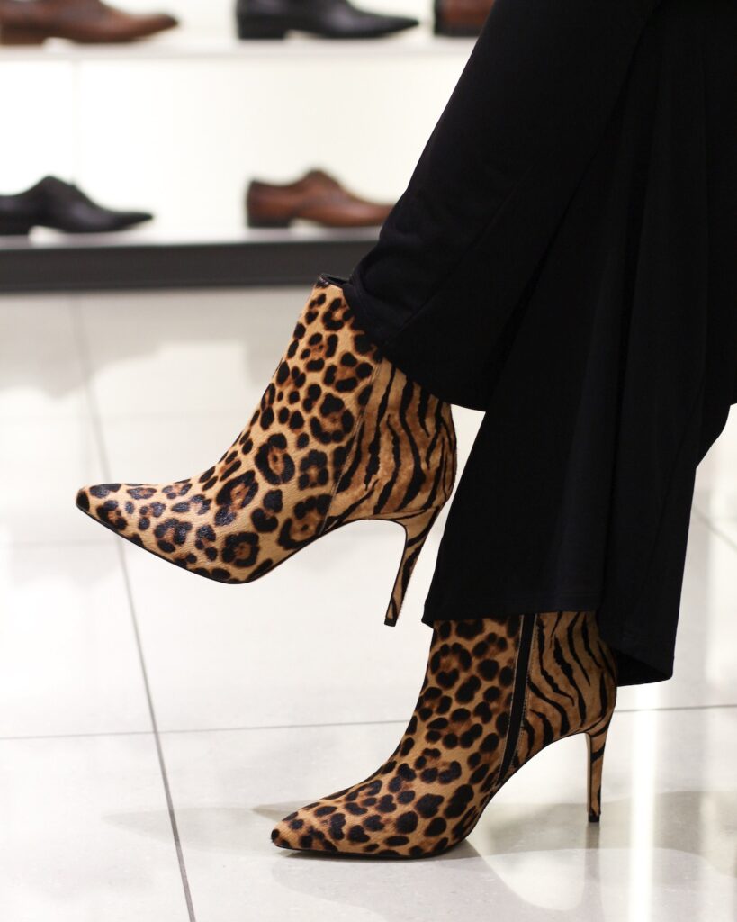 aldo boots leopard print