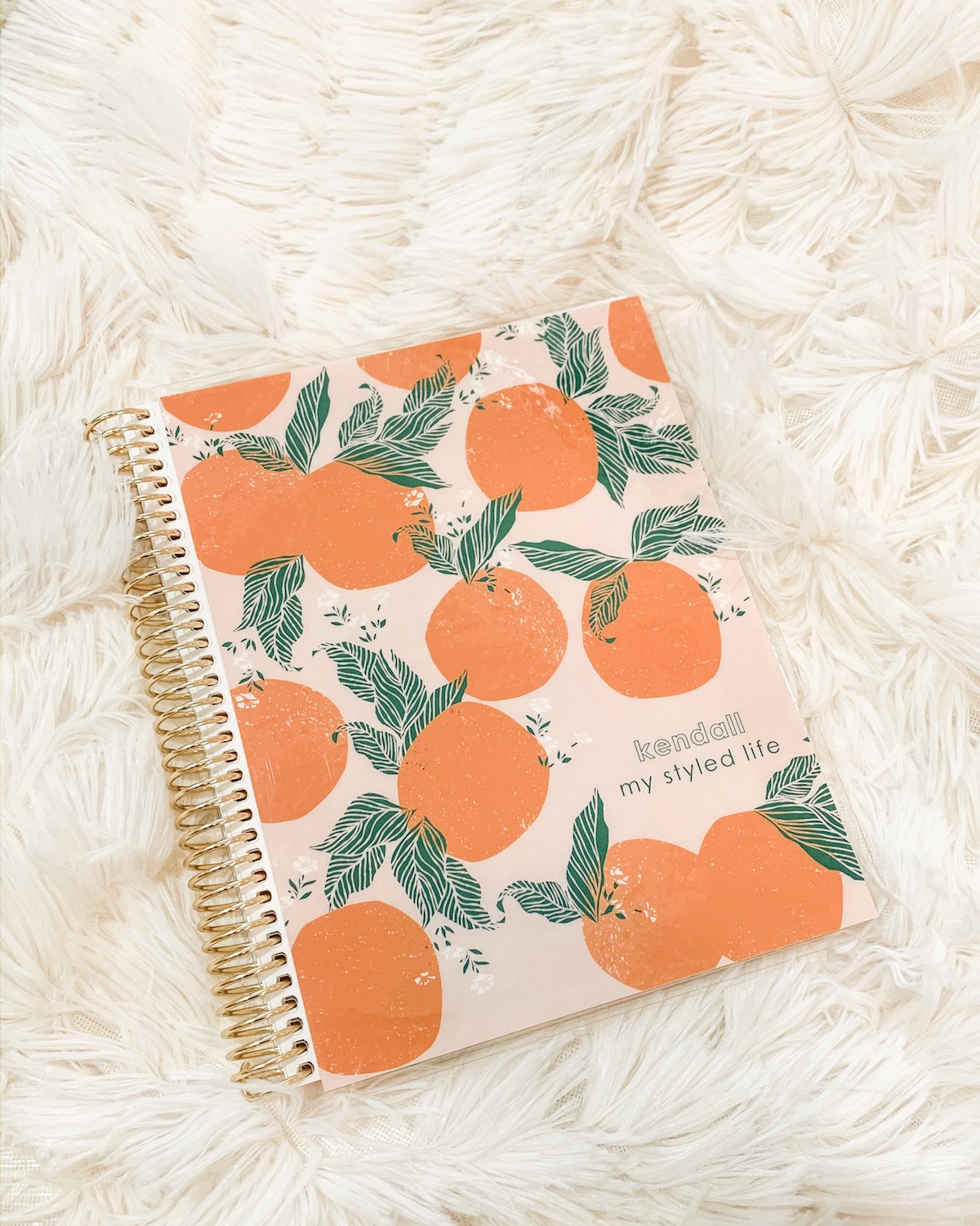 personalized notebook erin condren