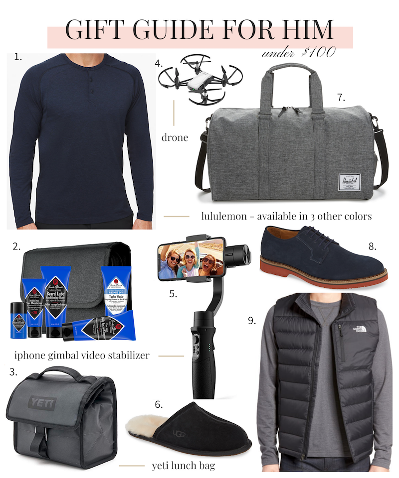 gift ideas for him under 100