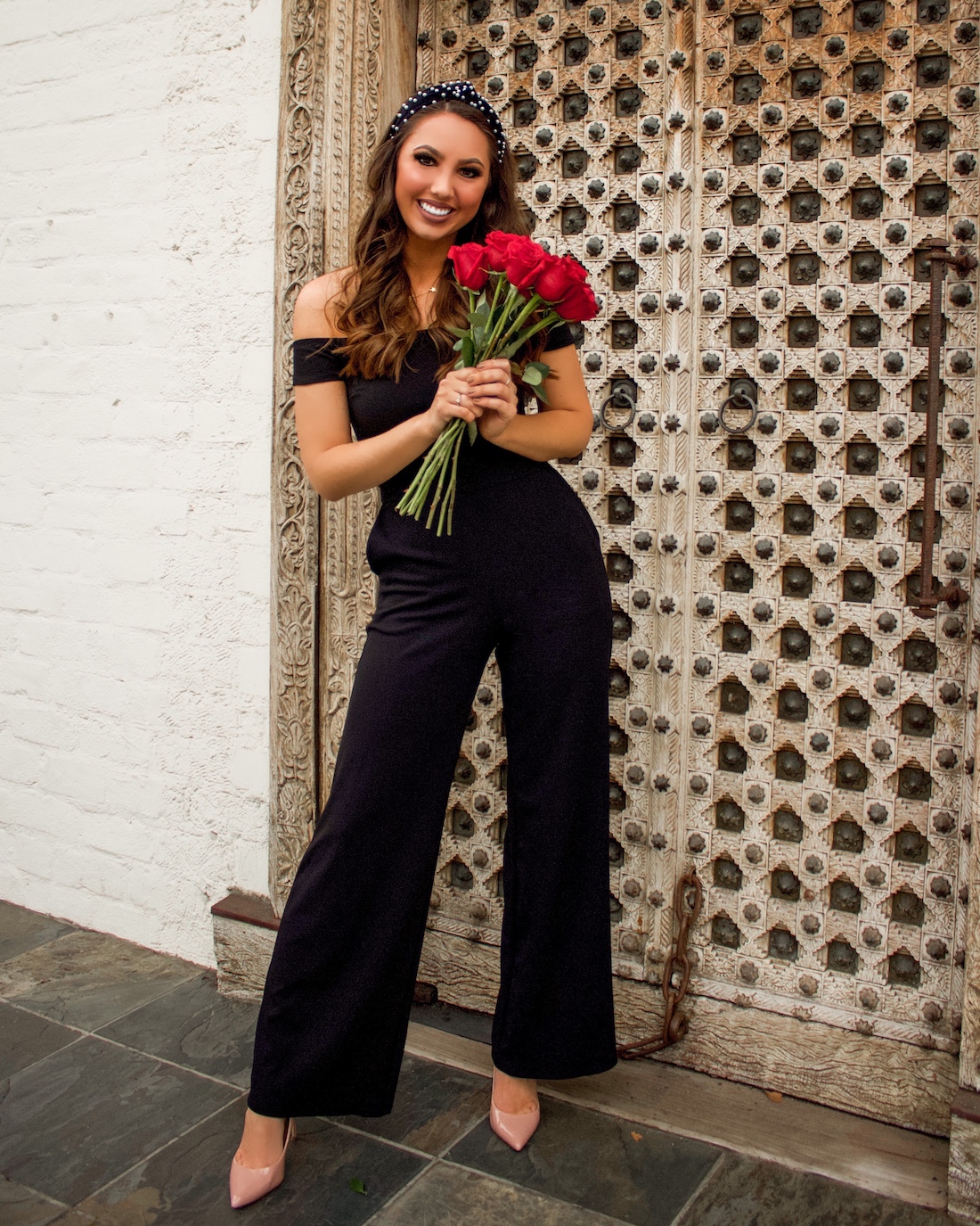 Valentine's Day Jumpsuit - My Styled Life