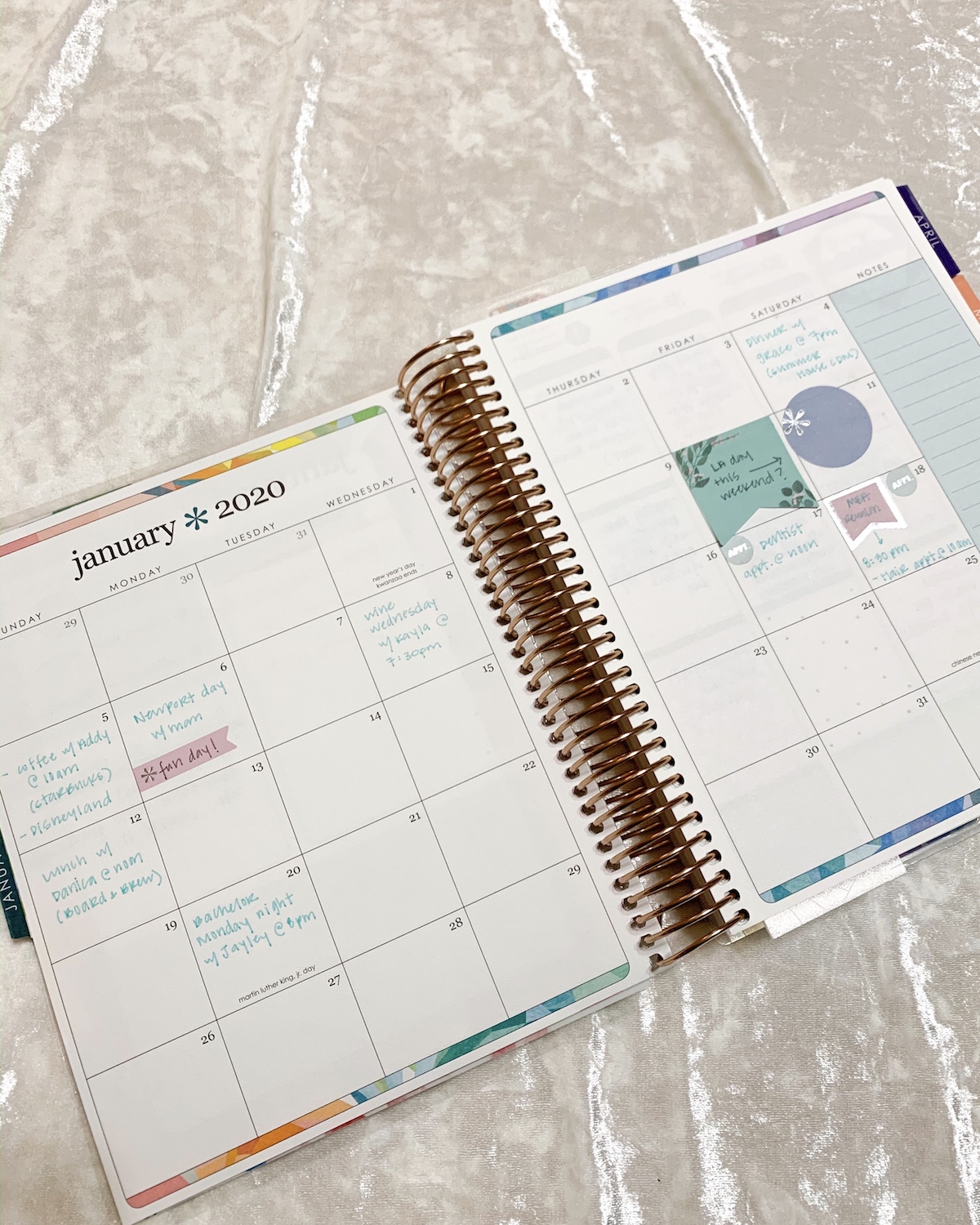 how to use your Erin Condren Life Planner