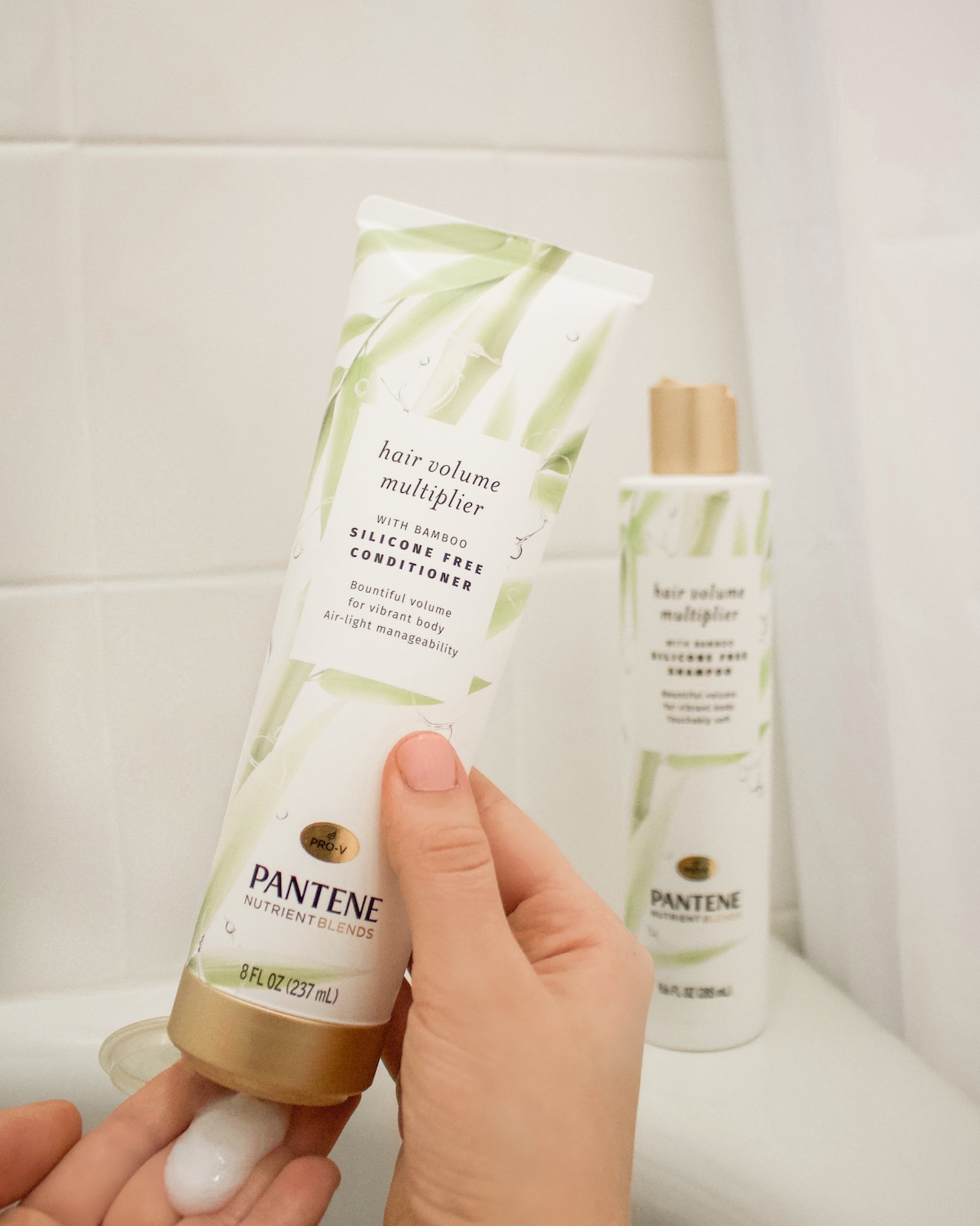 Pantene Nutrient Blends hair volume multiplier review