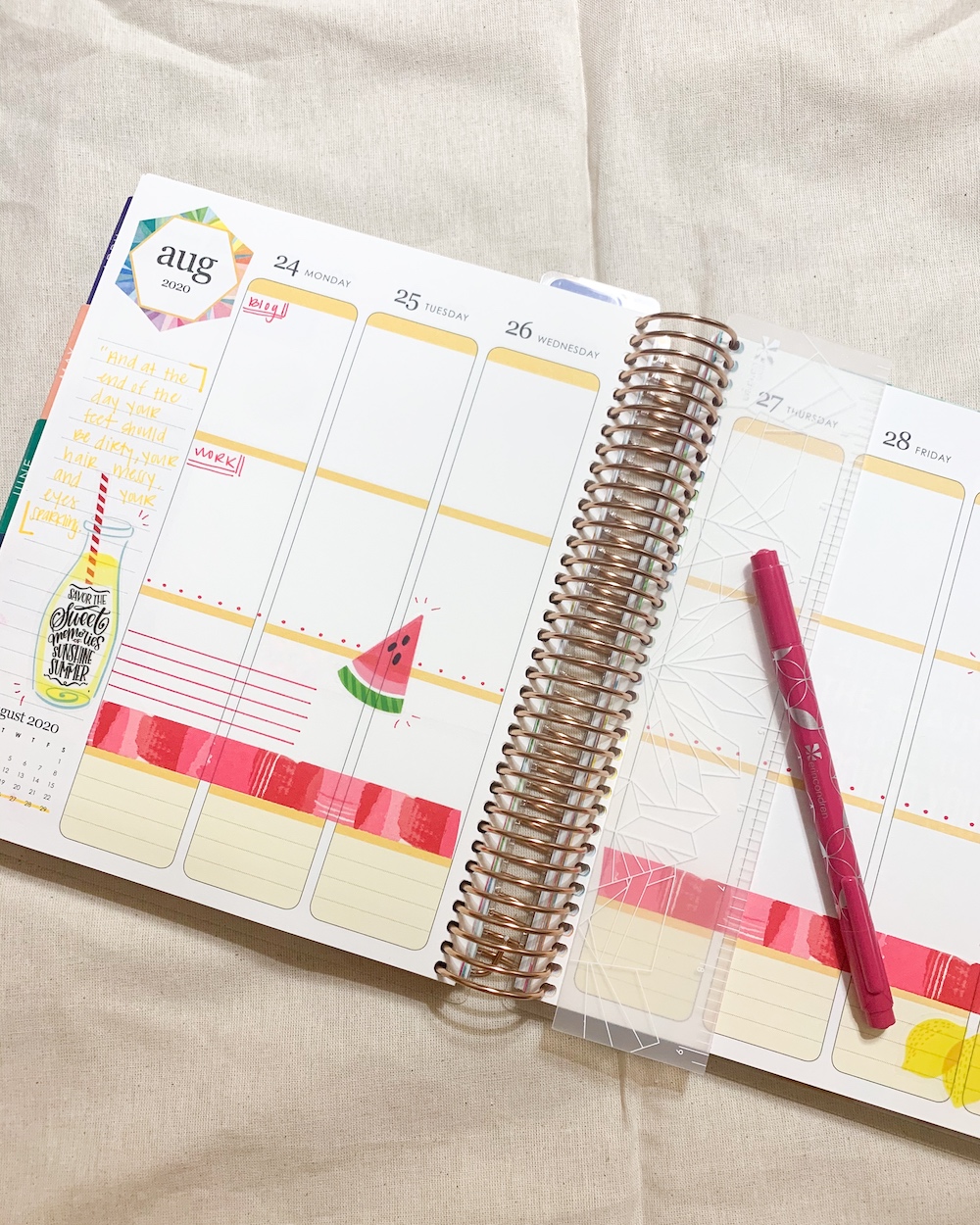 Erin Condren LifePlanner Tips