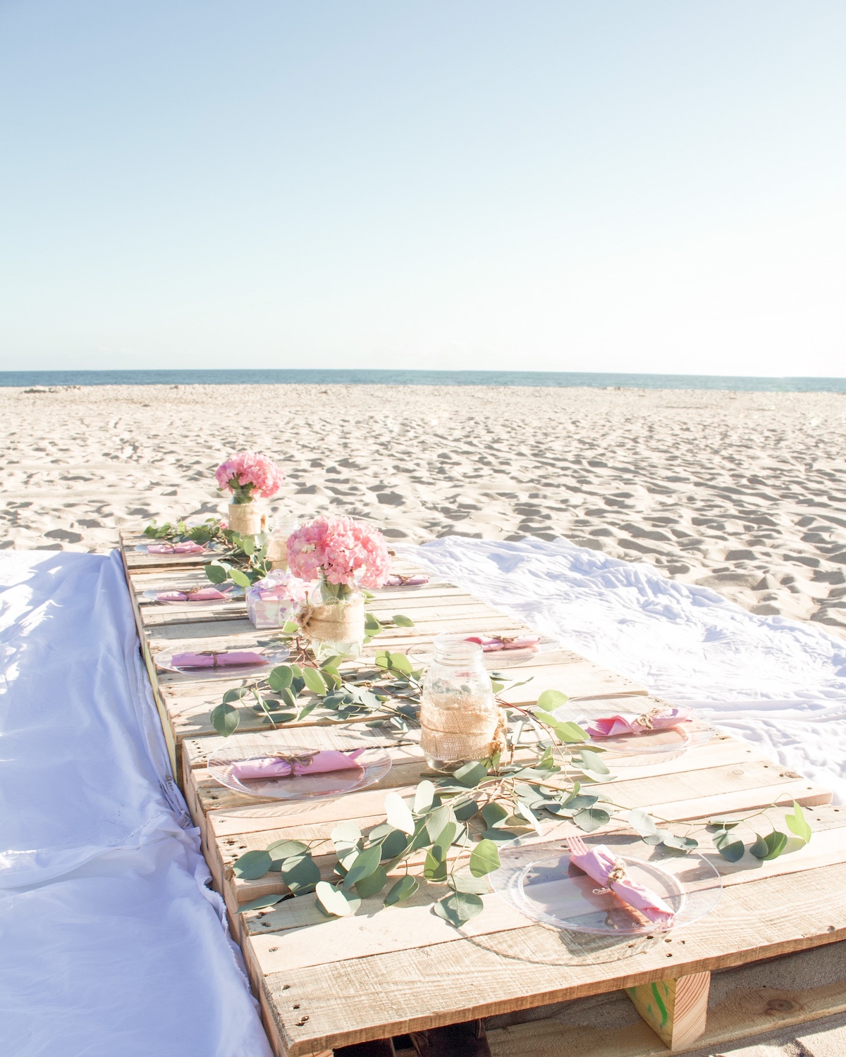 beach dinner party