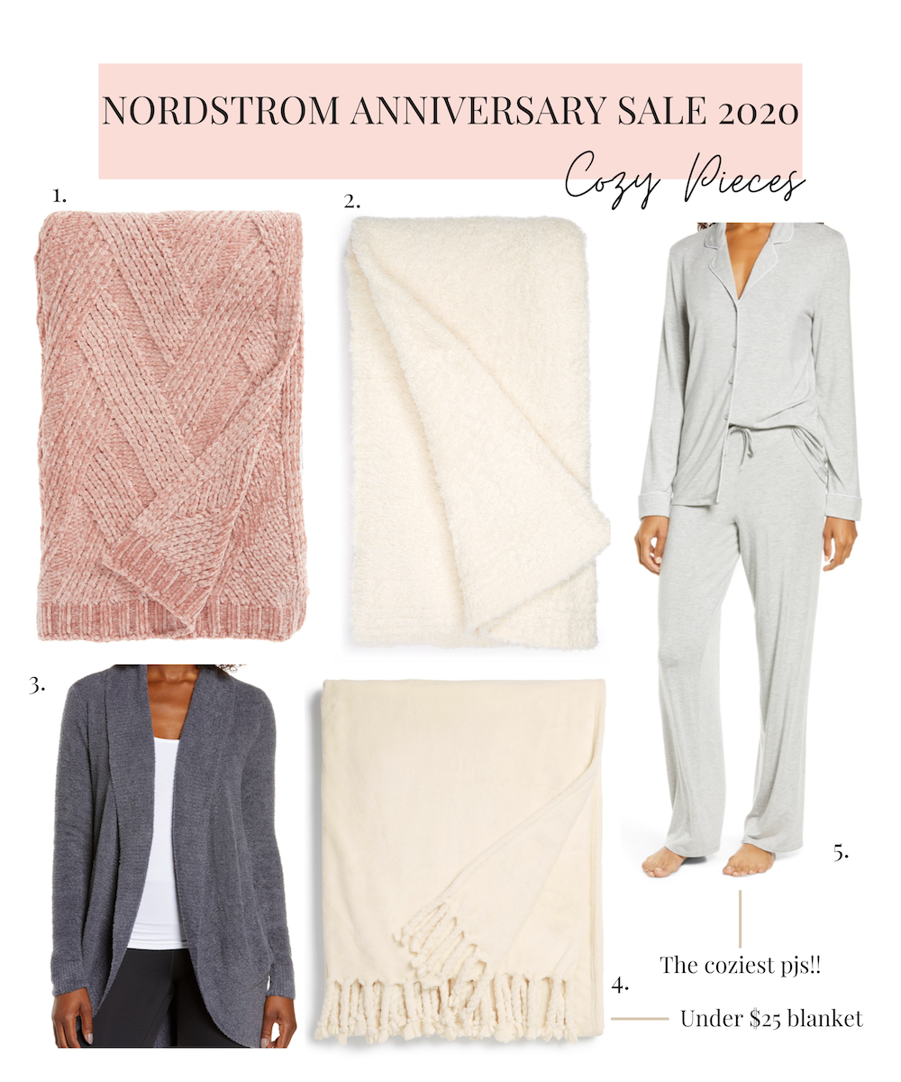 Nordstrom Anniversary Sale Picks 2020 loungewear and blankets