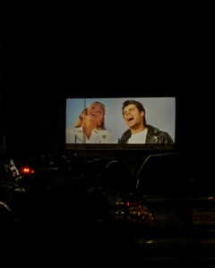 drive in movie theater grease